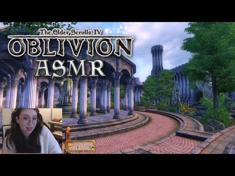 ASMR | First time EVER playing Elder Scrolls IV: Oblivion! 🗡️