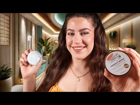 ASMR | Spa Session For Relaxation (Face & Scalp Massage)