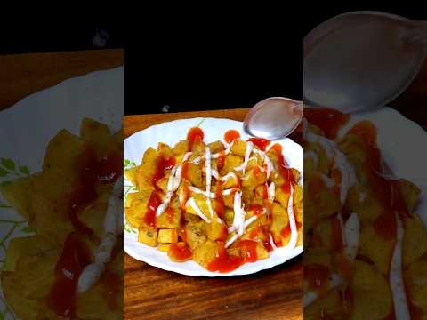 Crispy potato cubes ASMR #shorts #short #indianasmrworld #food