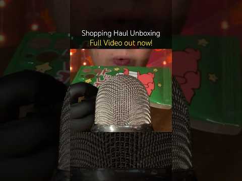 New Shopping Haul 🫶🏻 #asmr