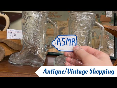 ASMR Antique Mall Walk-Through {Soft Spoken/Whispered Voiceover}
