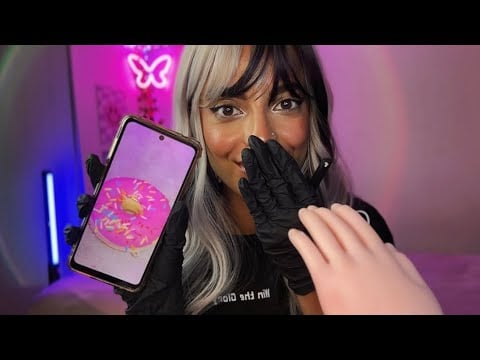 ASMR ROLEPLAY Tatuagem Realista 👀 Você Teria Coragem? 😳