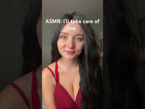i'll take care of you 🤍#asmr #sleepasmr #comfort #girlfriendasmr #whisper
