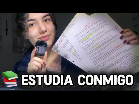 ASMR ESTUDIA CONMIGO LEYES 📚