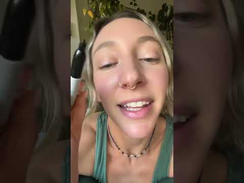 ASMR Drawing Tattoos on Your Face with Permanent Marker🙈 #facetouching #personalattention