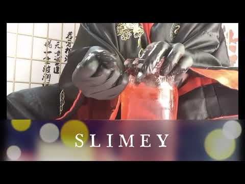 LATEX GLOVES ✋   SO SLIMEY  🤚  [[ASMR]]