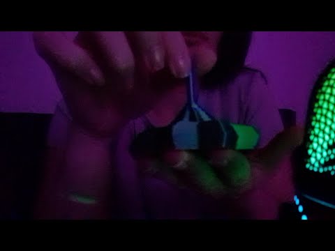 Creating ASMR with things I have on my table 🤭🔊