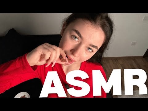 MUKBANG ASMR FROM ABOVE VIEW | INTIMATE CLOSE-UPS WHILE EATING ON MY KNEES