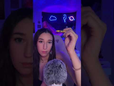 its crazy impressive the way im literally doing this with my eyes closed #relaxing #asmr #tingles