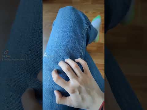 👖ASMR jeans scratching || No talking || Lo-fi #asmr #shorts #notalking #lofi