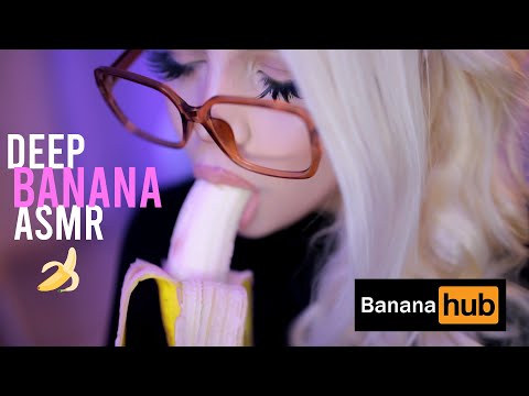 ASMR 🍌 HOW DEEP YOUR STEPSISTER CAN TAKE A BANANA ?? *teaser*