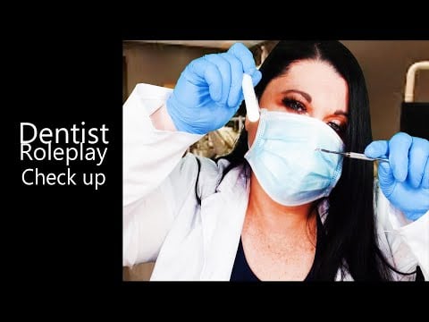 ASMR Dentist Roleplay (Check Up, Teeth Cleaning, Scraping, Scratching, Gloves, Light Triggers)
