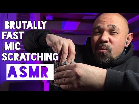 Tingles? Sleep?? How about both!  ASMR fast mic scratching to get you what you need 🫠😴