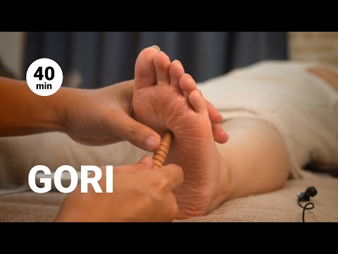 ごりごり足つぼ｜レベル6 | ごりごりシステムエンジニア｜ミシミシ音がする | むくみ｜40代女性 | 左足