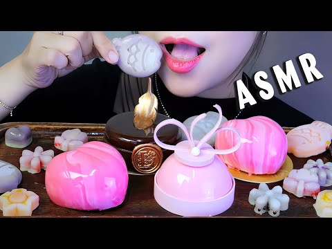 ASMR BÁNH KEM VÀ KẼO SÁP | CAKE AND WAX CANDY , EATING SOUNDS | LINH-ASMR