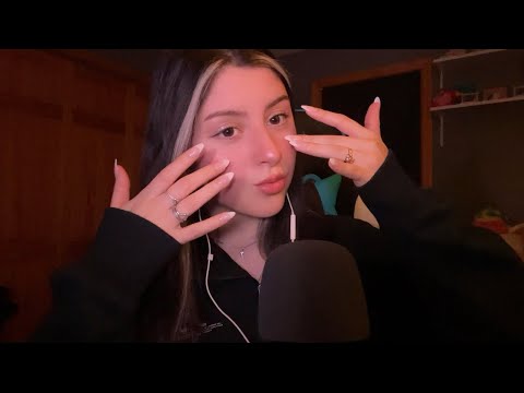 ASMR POV MY FACE IS PLASTIC, GLASS , ETC *fast unpredictable invisible triggers*