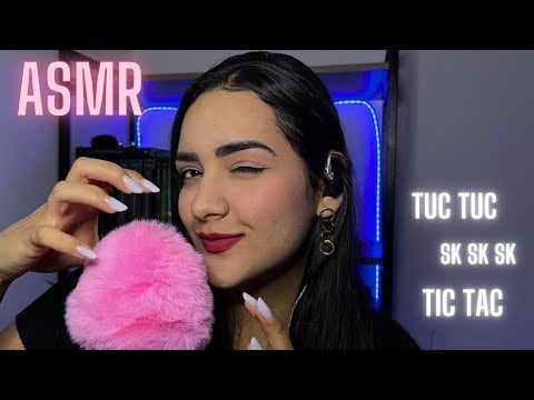 ASMR RELAXANTE FAST: Sons de Boca, TUC TUC & SK SK | Durma Agora