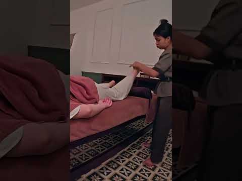 Masaje para aliviar piernas pesadas #massage #masaje #relax #masajerelajante #short #camboya