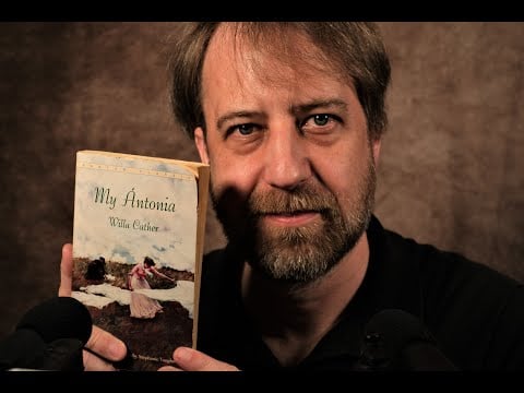 ASMR Reading MY ANTONIA for relaxation and sleep