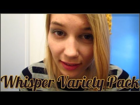 [BINAURAL ASMR] Whisper Variety Pack (ear-to-ear whisper ramble, sk/ks, l/r/t, omnom, kiss sounds)