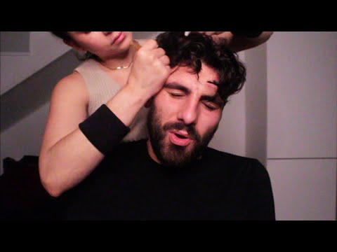 SLEEP INSTANTLY With World's Most RELAXING Indian Head Massage | MANNU ASMR