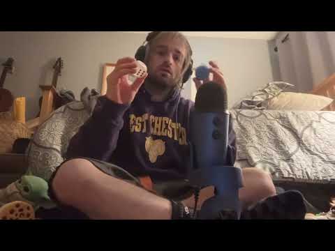 asmr tapping and such, no talking
