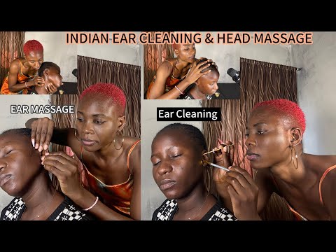 🦋 ASMR 🦋INDAIN HEAD MASSAGE, EAR CLEANING , EAR MASSAGE FOR THOSE WHO HAVE INSOMNIA.