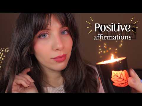 ASMR • Positive Affirmations for Sleep (say goodbye to anxiety)