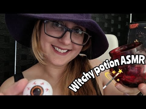 NEW ASMR WITCHY POTION BREW ~ muhahaha