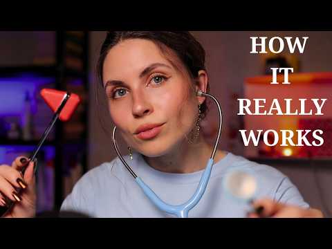 ASMR Realistic Medically Accurate CRANIAL NERVE EXAM | Hearing Test,Eye Exam,Taste,Smell,Reflexes