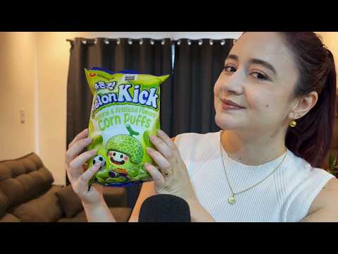 ASMR: COMPRINHAS DE DOCES ASIÁTICOS