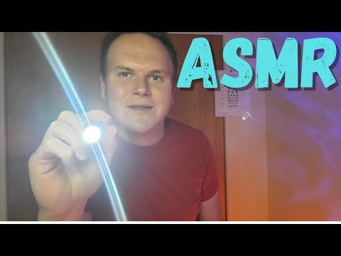 ASMR - Physical Exam Medical Roleplay - Cranial Nerve, Eye Exam, Light Triggers, Tuning Fork