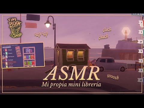 ASMR ✧ ¿Gestionamos la mini-librería de mis sueños? 📚🌱 Tiny Bookshop Demo [binaural, susurrado]