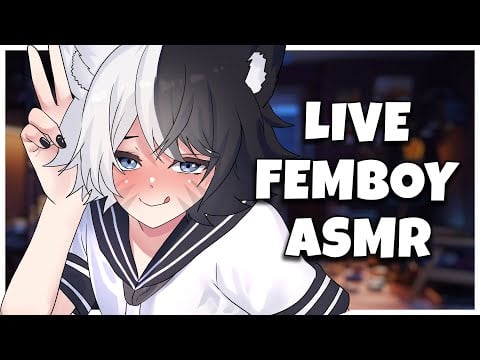 🎧 [3DIO] Live Femboy ASMR: Gentle Comfort & Deep Relaxation 🤍