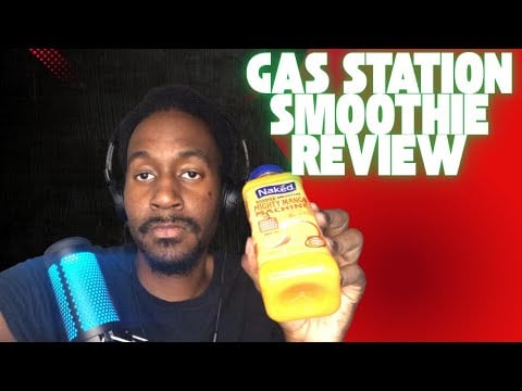 ASMR Gas Station Smoothie Review
