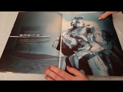 [ASMR] 🚀 Halo 3 Guidebook Whispers & Soft Spoken 😴