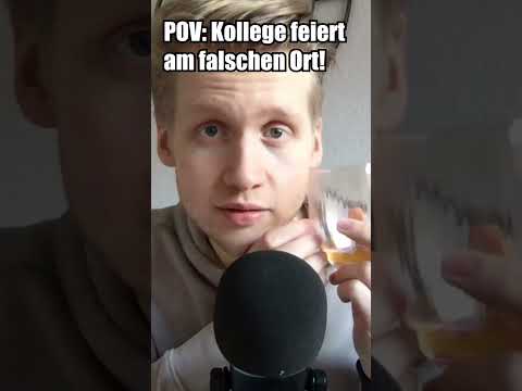 ASMR - POV:  Kollege feiert am falschen Ort #shorts #asmr #roleplay #deutscheasmr