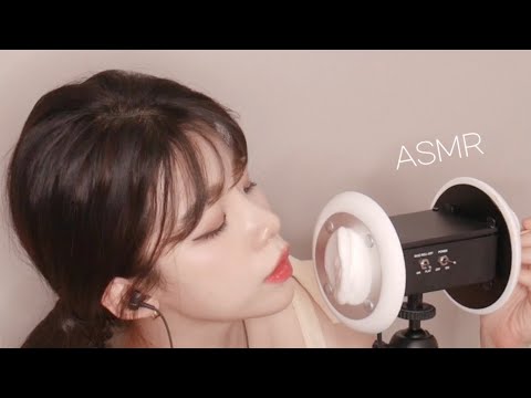 ASMR 간지러운 이어블로잉과 다양한 귀이개로 시원한 팅글 귀청소 Tickle Earblowing & Variety Earcleaning TINGLE