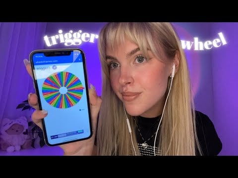 ASMR SUOMI arvon triggerit 🎪 | trigger roulette | triggers you like for 1 hour 