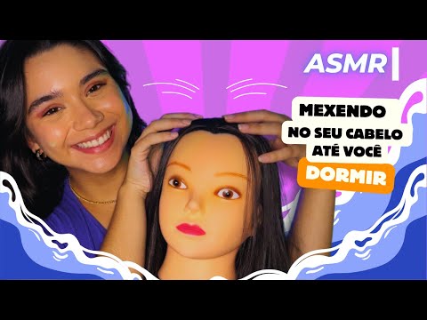 MEXENDO no seu CABELO até você DORMIR 💆🏻‍♀️