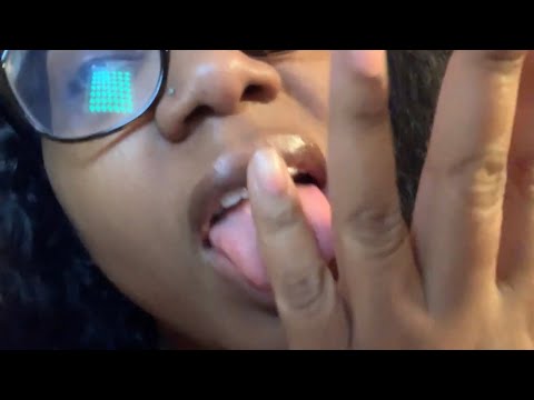 ASMR | Spit Painting | Fngr Lckn