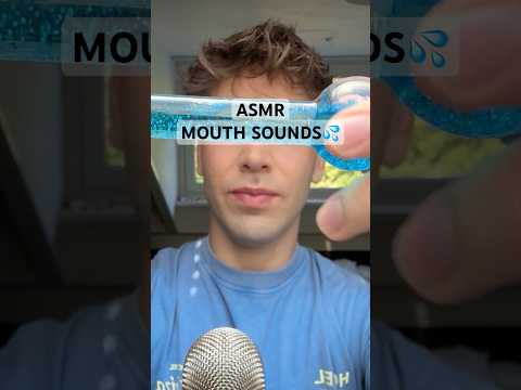ASMR Hypnotic Mouth Sounds that will relax you😴💦 #asmr #asmrforsleep #asmrmouthsounds