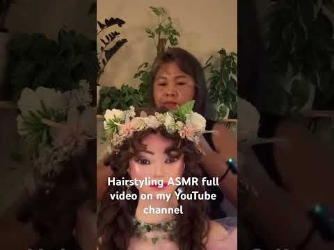 #foryou #hairstyle #asmr #asmrsounds #asmrvideo #hairstyling #pleasesubscribe #hair #tingles