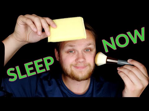 ASMR for sleep - brushing you [no talking]