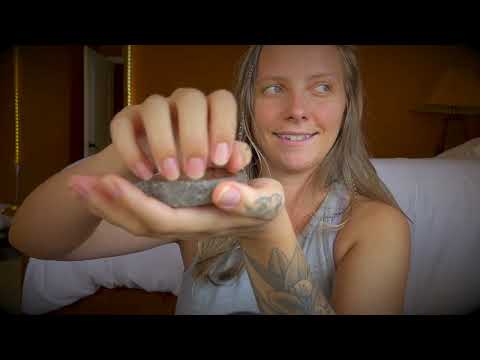 Wednesday (ramble ) Meditation, Element Earth, Grounding Rock | ASMR | Whispers