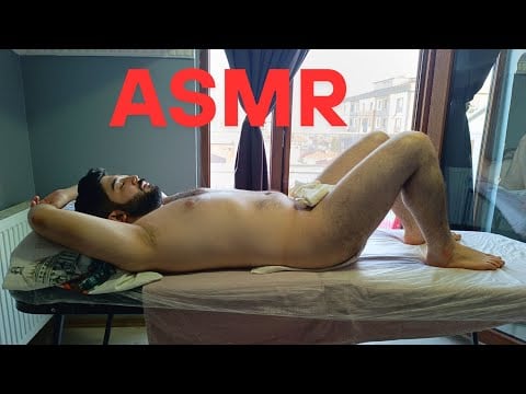 ASMR SOFT AMAZING SPORTS FULL BODY MASSAGE-CHEST,LEG,FOOT,ARM,BACK,ABDOMEN