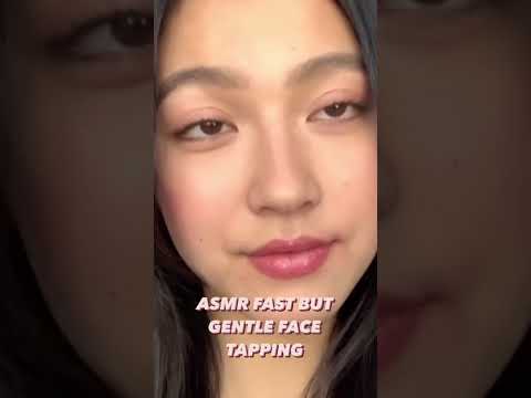 ASMR FAST GENTLE FACE TAPPING #asmr #asmrsounds #asmrvideo #asmrcommunity #shorts #asmrtapping