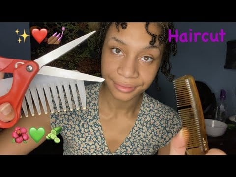ASMR - Hair Cut Triggers (Tristan)