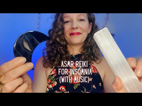 ASMR REIKI 😴 For Insomnia with 🎶 | FALL Asleep & STAY Asleep | HEAL Your Energy While You SLEEP