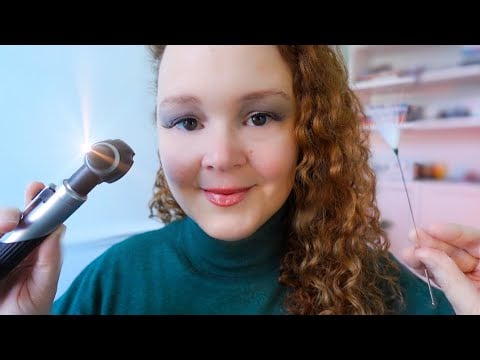 ASMR Ear Cleaning Role Play with Hearing Test | LoFi Soft Spoken Natural Pace